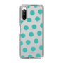 Slim Protection Case［ Original - Favorite Color Polka Dots - Green ］