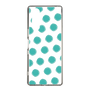 Slim Protection Case［ Original - Favorite Color Polka Dots - Green ］