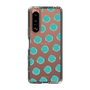 Slim Protection Case［ Original - Favorite Color Polka Dots - Green ］