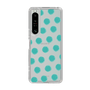Slim Protection Case［ Original - Favorite Color Polka Dots - Green ］