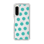 Slim Protection Case［ Original - Favorite Color Polka Dots - Green ］