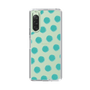 Slim Protection Case［ Original - Favorite Color Polka Dots - Green ］