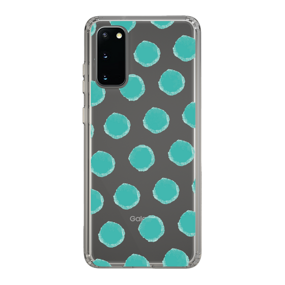 Slim Protection Case［ Original - Favorite Color Polka Dots - Green ］