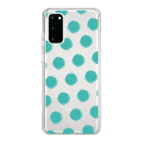 Slim Protection Case［ Original - Favorite Color Polka Dots - Green ］