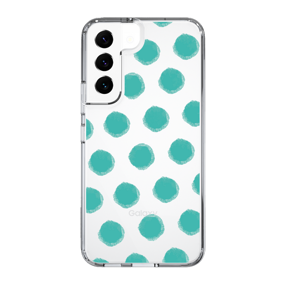 Slim Protection Case［ Original - Favorite Color Polka Dots - Green ］