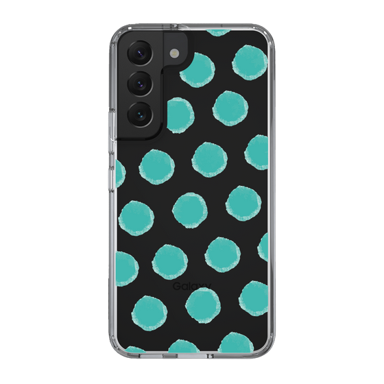 Slim Protection Case［ Original - Favorite Color Polka Dots - Green ］