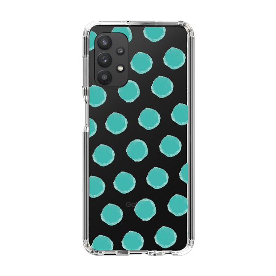 Slim Protection Case［ Original - Favorite Color Polka Dots - Green ］