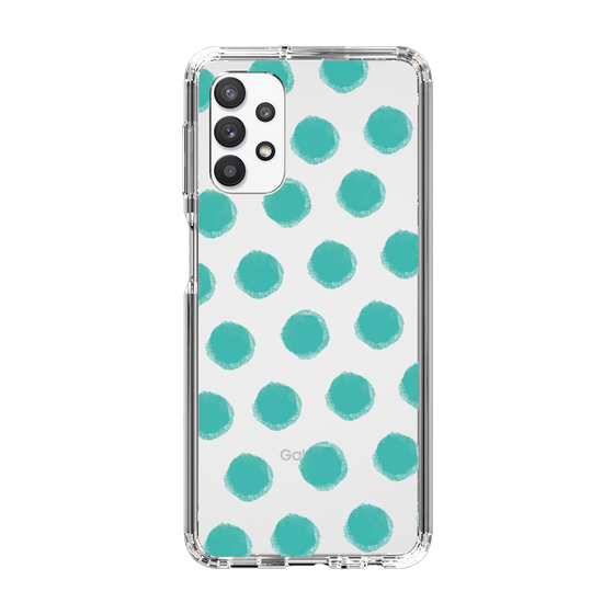 Slim Protection Case［ Original - Favorite Color Polka Dots - Green ］