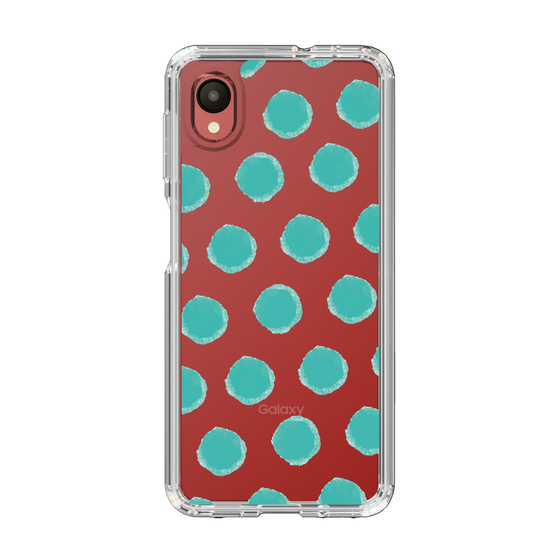 Slim Protection Case［ Original - Favorite Color Polka Dots - Green ］