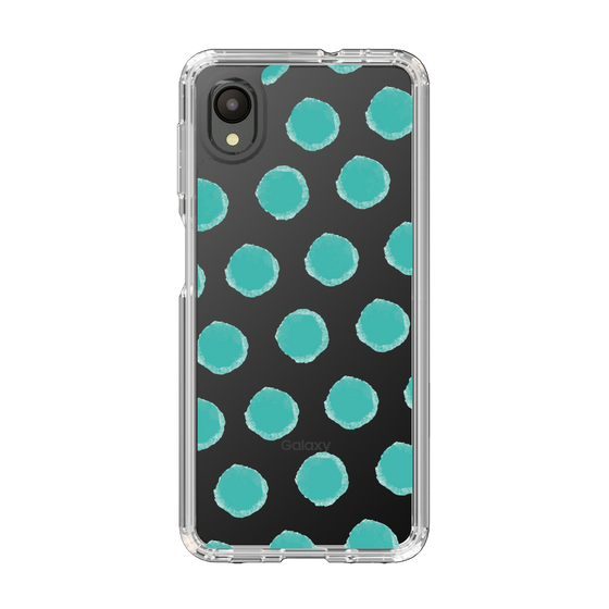 Slim Protection Case［ Original - Favorite Color Polka Dots - Green ］