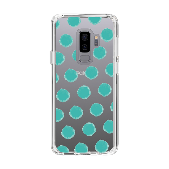 Slim Protection Case［ Original - Favorite Color Polka Dots - Green ］