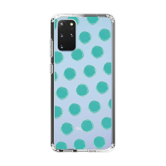 Slim Protection Case［ Original - Favorite Color Polka Dots - Green ］