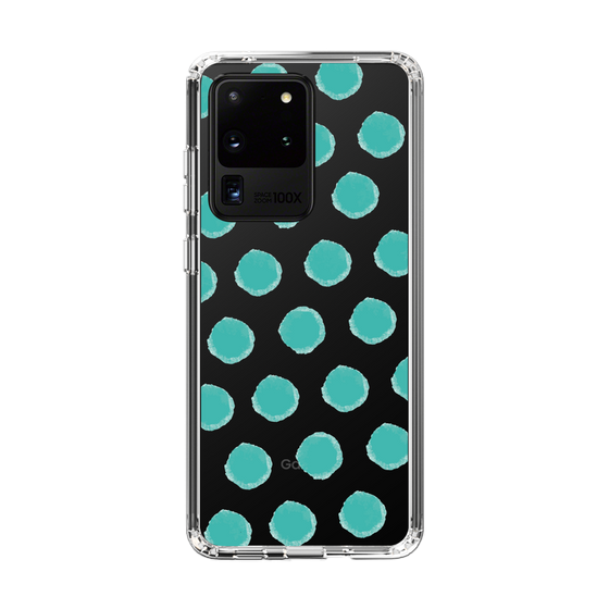 Slim Protection Case［ Original - Favorite Color Polka Dots - Green ］