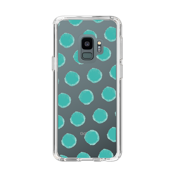 Slim Protection Case［ Original - Favorite Color Polka Dots - Green ］