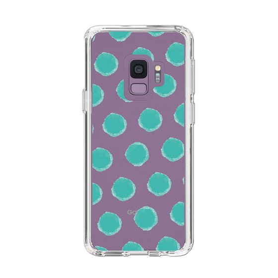 Slim Protection Case［ Original - Favorite Color Polka Dots - Green ］