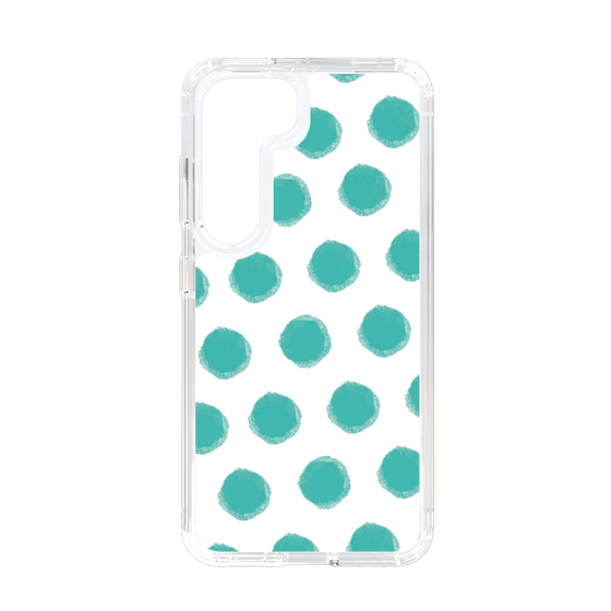 Slim Protection Case［ Original - Favorite Color Polka Dots - Green ］