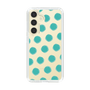 Slim Protection Case［ Original - Favorite Color Polka Dots - Green ］