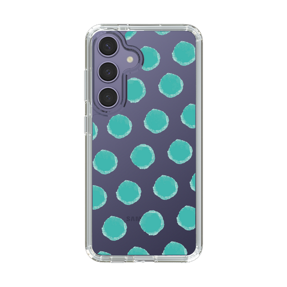 Slim Protection Case［ Original - Favorite Color Polka Dots - Green ］