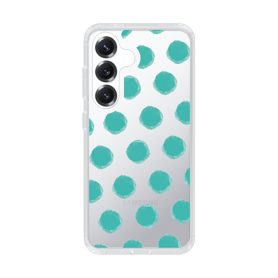 Slim Protection Case［ Original - Favorite Color Polka Dots - Green ］