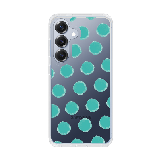 Slim Protection Case［ Original - Favorite Color Polka Dots - Green ］