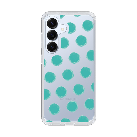 Slim Protection Case［ Original - Favorite Color Polka Dots - Green ］
