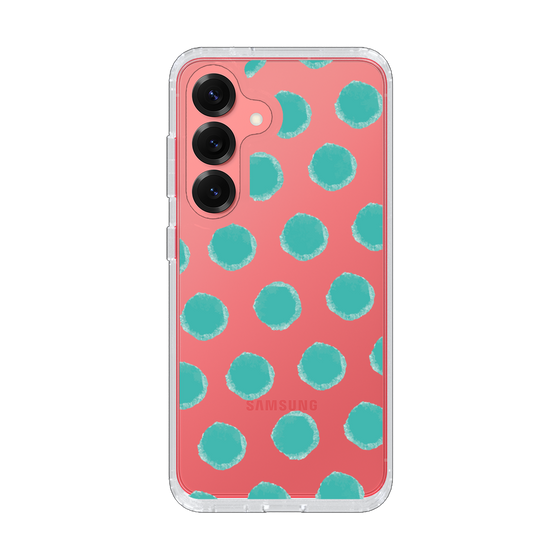 Slim Protection Case［ Original - Favorite Color Polka Dots - Green ］