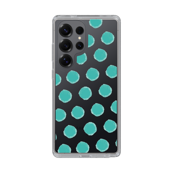 Slim Protection Case［ Original - Favorite Color Polka Dots - Green ］