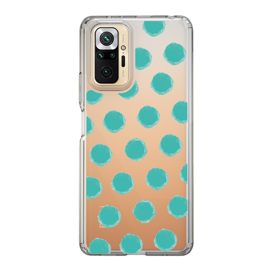 Slim Protection Case［ Original - Favorite Color Polka Dots - Green ］