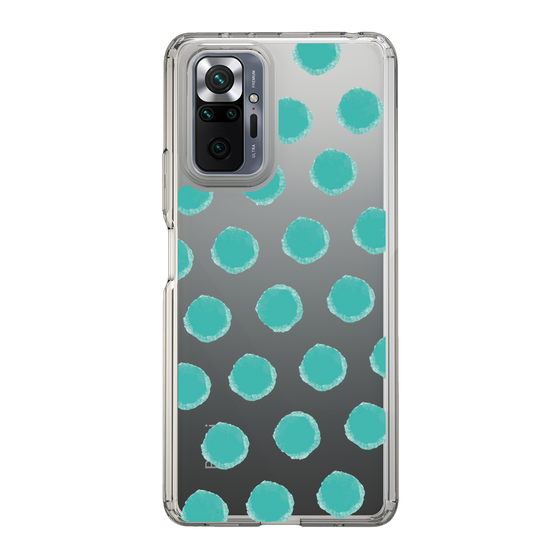 Slim Protection Case［ Original - Favorite Color Polka Dots - Green ］