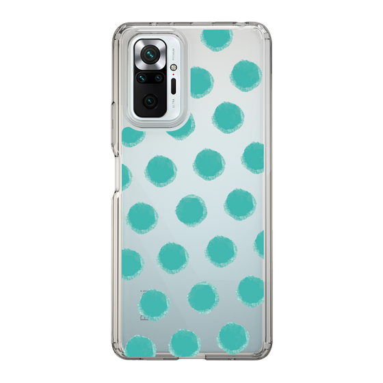 Slim Protection Case［ Original - Favorite Color Polka Dots - Green ］
