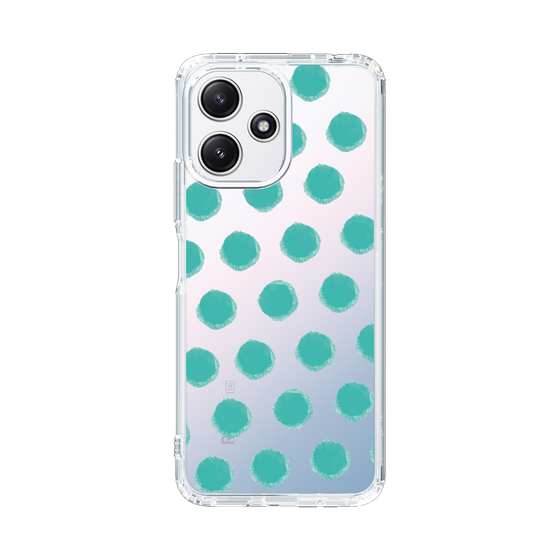 Slim Protection Case［ Original - Favorite Color Polka Dots - Green ］
