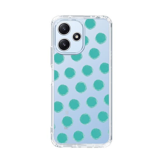 Slim Protection Case［ Original - Favorite Color Polka Dots - Green ］