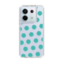 Slim Protection Case［ Original - Favorite Color Polka Dots - Green ］