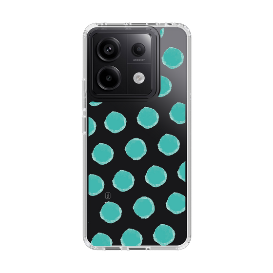 Slim Protection Case［ Original - Favorite Color Polka Dots - Green ］