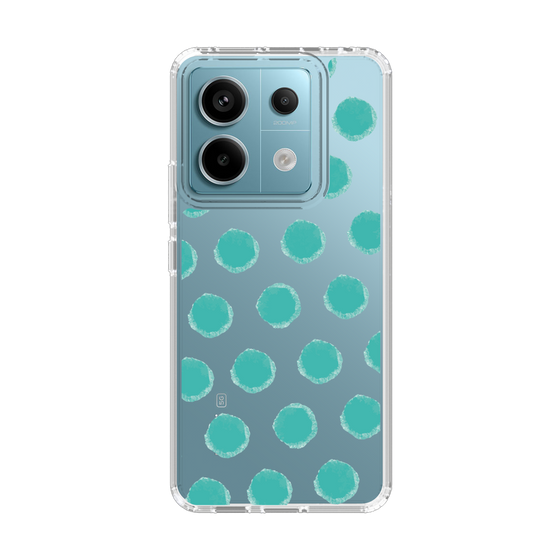 Slim Protection Case［ Original - Favorite Color Polka Dots - Green ］