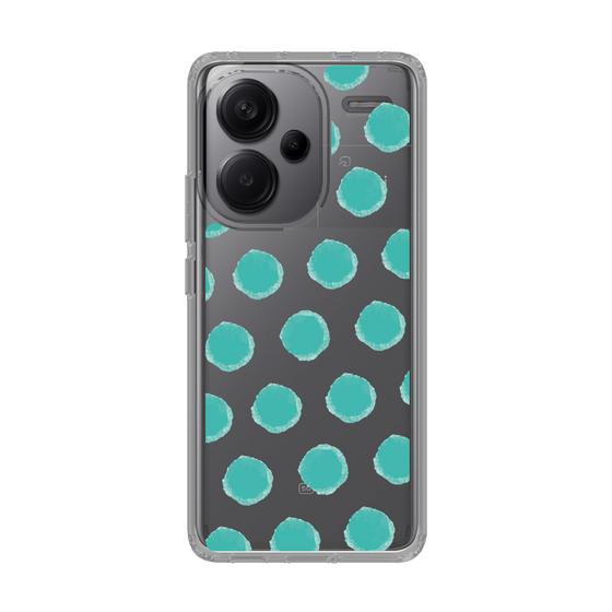 Slim Protection Case［ Original - Favorite Color Polka Dots - Green ］