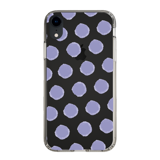 Slim Protection Case［ Original - Favorite Color Polka Dots - Purple ］