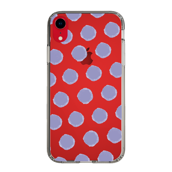 Slim Protection Case［ Original - Favorite Color Polka Dots - Purple ］