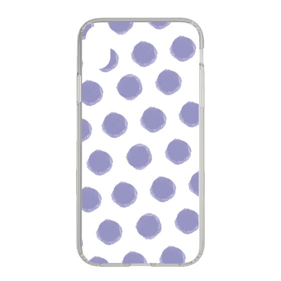 Slim Protection Case［ Original - Favorite Color Polka Dots - Purple ］