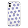 Slim Protection Case［ Original - Favorite Color Polka Dots - Purple ］