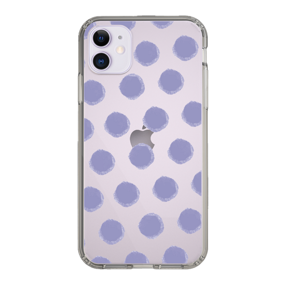 Slim Protection Case［ Original - Favorite Color Polka Dots - Purple ］
