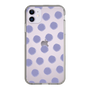 Slim Protection Case［ Original - Favorite Color Polka Dots - Purple ］