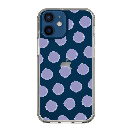 Slim Protection Case［ Original - Favorite Color Polka Dots - Purple ］