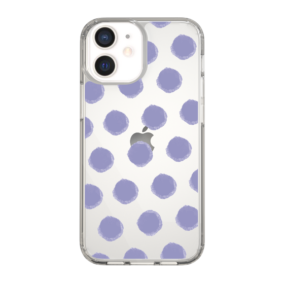Slim Protection Case［ Original - Favorite Color Polka Dots - Purple ］