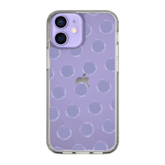 Slim Protection Case［ Original - Favorite Color Polka Dots - Purple ］