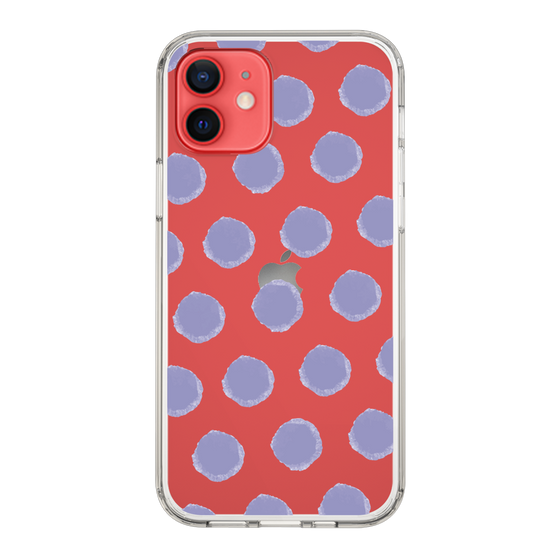 Slim Protection Case［ Original - Favorite Color Polka Dots - Purple ］