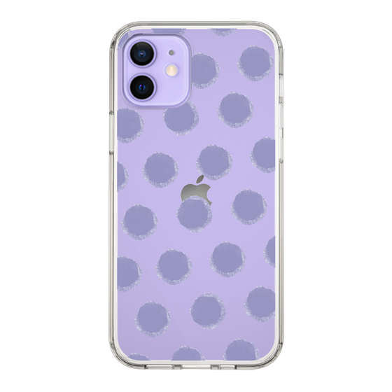 Slim Protection Case［ Original - Favorite Color Polka Dots - Purple ］