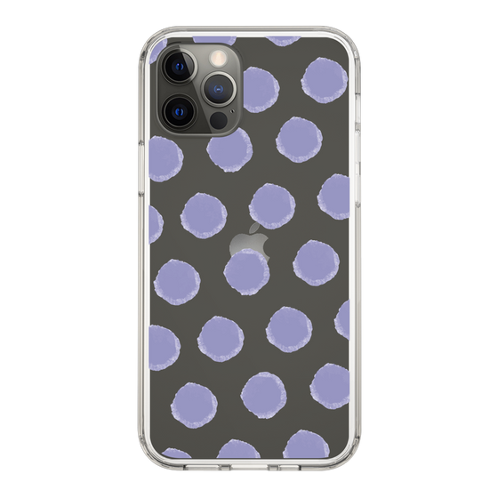 Slim Protection Case［ Original - Favorite Color Polka Dots - Purple ］