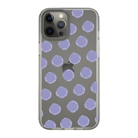 Slim Protection Case［ Original - Favorite Color Polka Dots - Purple ］