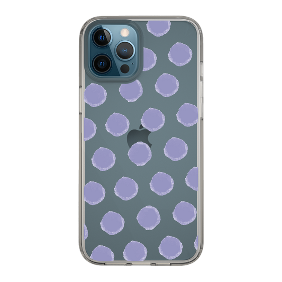 Slim Protection Case［ Original - Favorite Color Polka Dots - Purple ］